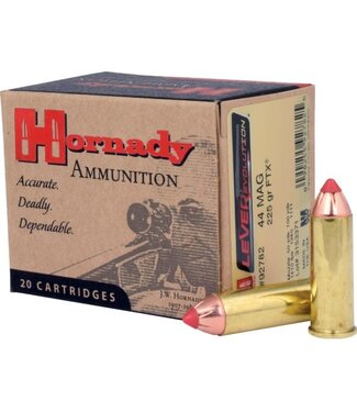 HORNADY HORNADY .44 MAG - 225GR FTX LEVEREVOLUTION PISTOL AMMO (20 ROUNDS)