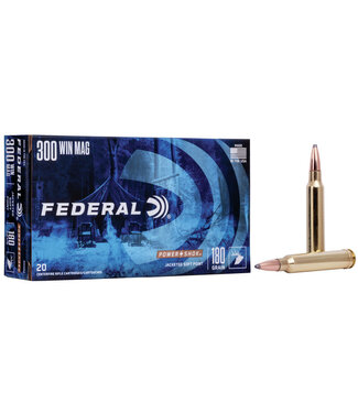 FEDERAL FEDERAL .300 WSM - 180GR (JSP) - POWER-SHOK (20 CARTRIDGES)