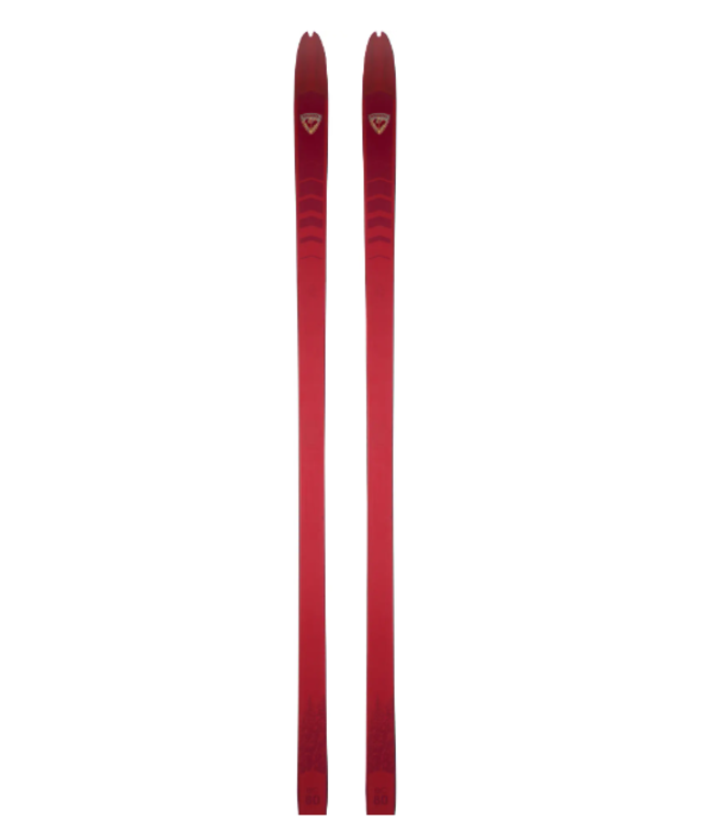 ROSSINGNOL UNISEX NORDIC BACK COUNTRY - WAXLESS - BC 80 POSITRACK SKIS