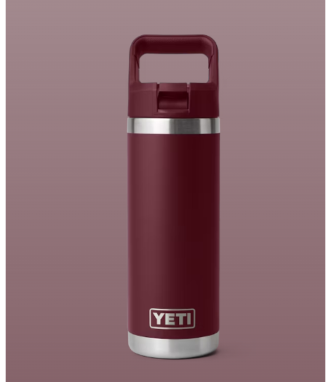 YETI 18 OZ RAMBLER STRAW BOTTLE
