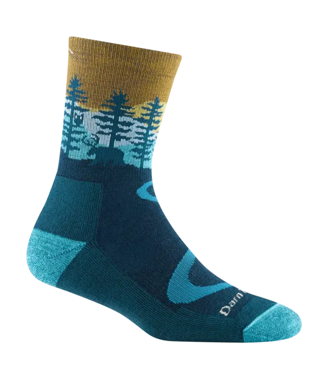 WOMEN'S DARN TOUGH NORTHWOODS MICRO CREW MIDWEIGHT HIKING SOCK