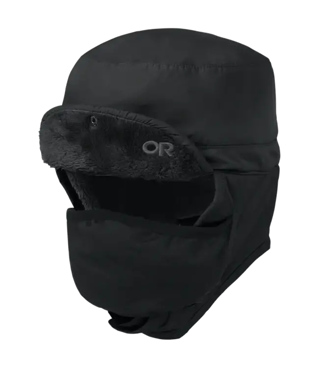 OUTDOOR RESEARCH (OR) FROSTLINE HAT BLACK MEDIUM