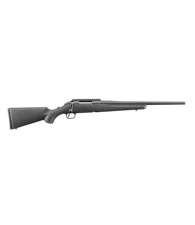RUGER AMERICAN COMPACT BOLT-ACTION RIFLE (4 ROUND) .308 WIN - MATTE BLACK SYNTHETIC STOCK - 18" BARREL