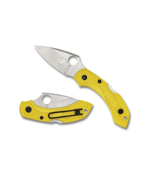 SPYDERCO SPYDERCO DRAGONFLY 2 - 2.3" BLADE FOLDING KNIFE - YELLOW