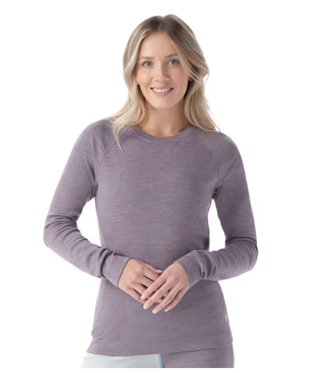 WOMEN'S SMARTWOOL CLASSIC THERMAL MERINO BASE LAYER CREW BOXED