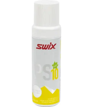 SWIX SWIX PS10 LIQUID GLIDE SKI WAX YELLOW - 80ML