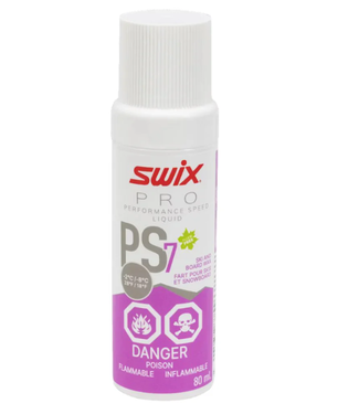 SWIX SWIX PS7 (-8°C/-2°C) VIOLET LIQUID GLIDE SKI WAX - 80ML