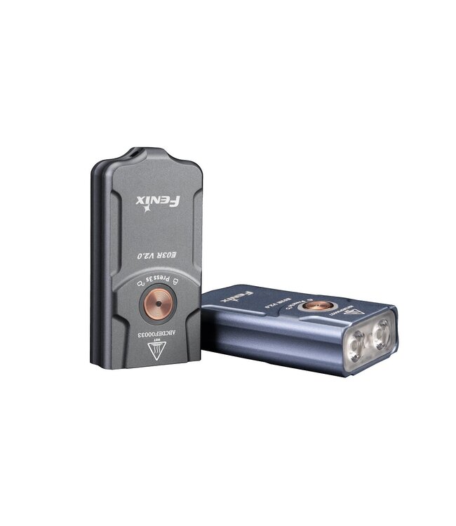 FENIX E03R V2.0 ALL-METAL KEYCHAIN FLASHLIGHT (500 LUMENS)
