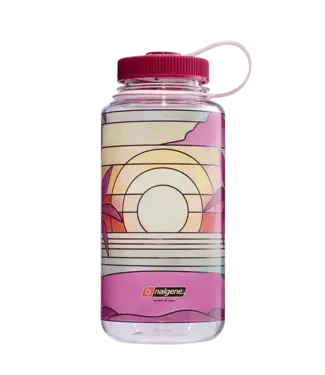 NALGENE NALGENE WIDE MOUTH STAINED GLASS PRINT BOTTLE