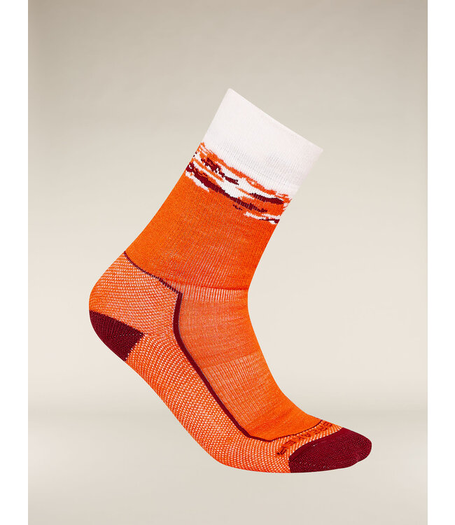 MEN'S ICEBREAKER MERINO HIKE+ MEDIUM CREW SEDIMENTARY SOCKS