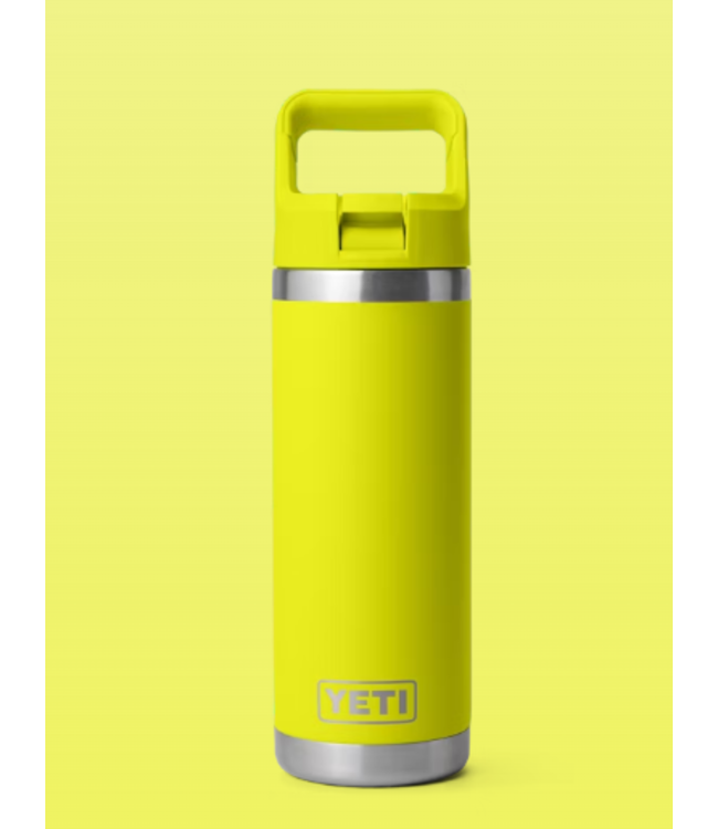 YETI 18 OZ RAMBLER STRAW BOTTLE