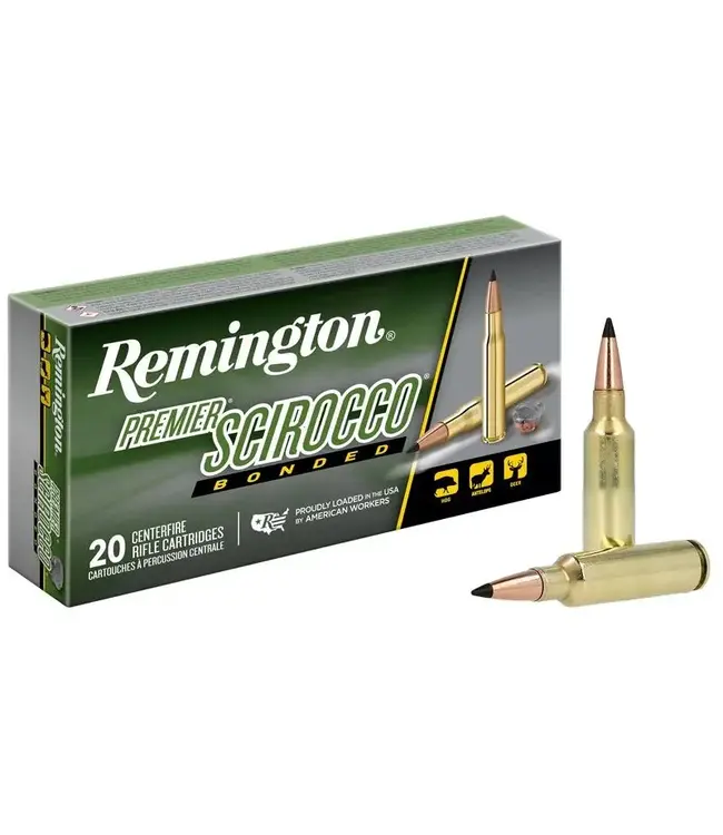 REMINGTON 300 WSM - 180GR(PT) SCIROCCO PRIMIER (20 CARTRIDGES)