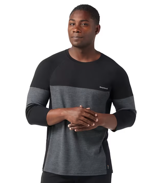 SMARTWOOL MEN'S SMARTWOOL MOUNTAIN BIKE 3/4 SLEEVE JERSEY