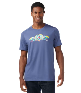 SMARTWOOL MEN'S SMARTWOOL GEO PEAKS ACTIVE SHORT SLEEVE GRAPHIC TEE