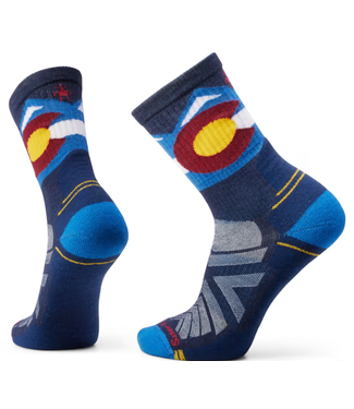 SMARTWOOL SMARTWOOL LIGHT CUSHION HIKE COLORADO CREW SOCKS