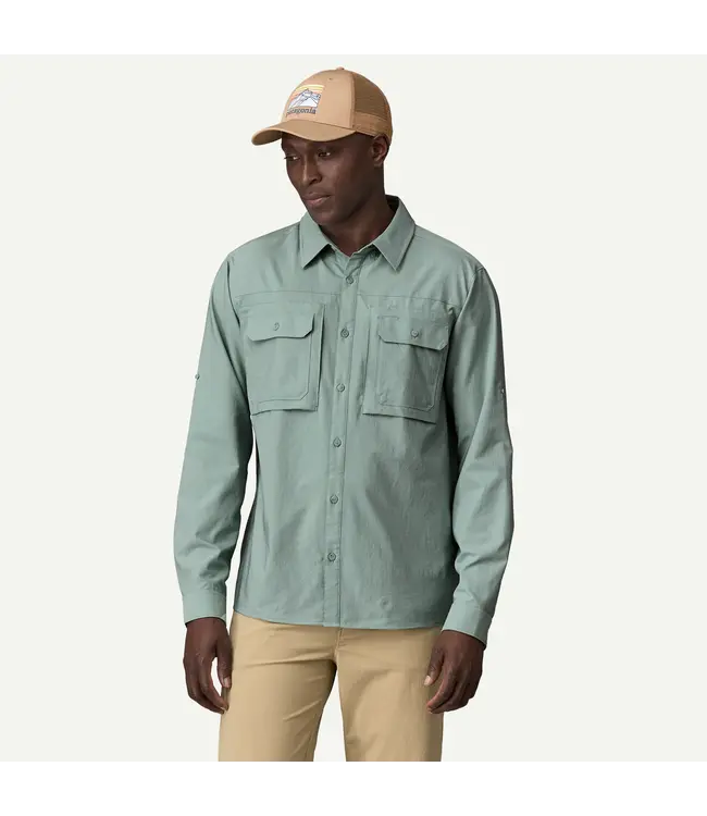 MEN'S PATAGONIA  LONG-SLEEVED SELF-GUIDED SUN SHIRT