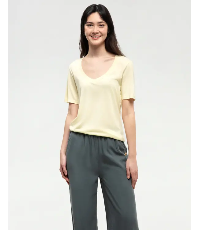 WOMEN'S TENTREE BRACKLEY T-SHIRT TREEBLEND V-NECK T-SHIRT