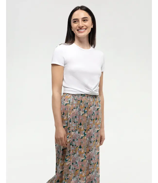 WOMEN'S TENTREE LAWSON T-SHIRT TWIST FRONT T-SHIRT