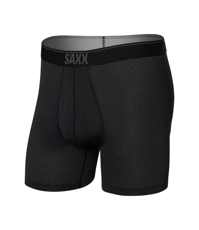 MEN'S SAXX QUEST QUICK DRY MESH BOXER BRIEF