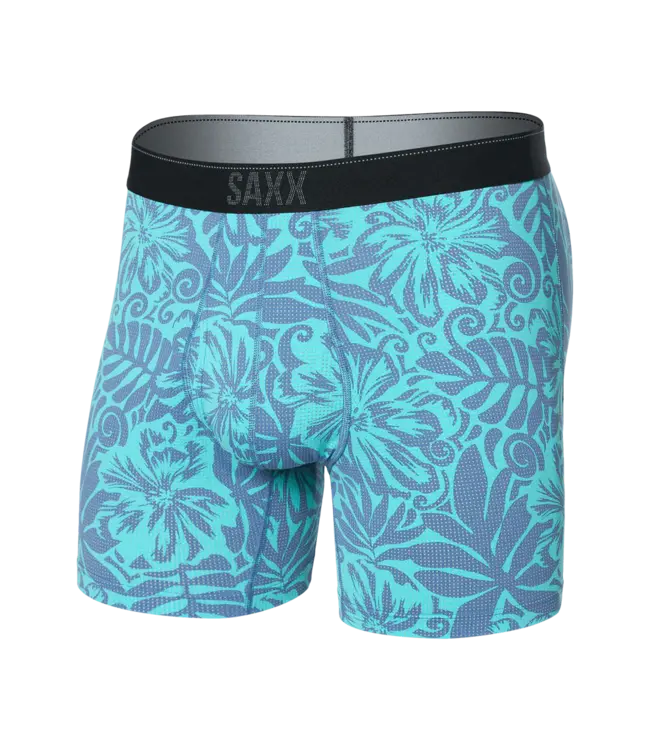 MEN'S SAXX QUEST QUICK DRY MESH BOXER BRIEF