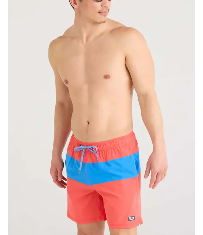 MEN'S SAXX  OH BUOY 2N1 VOLLEY  7" SWIM SHORT