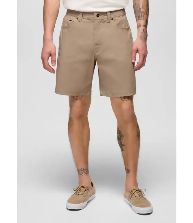 MEN'S PRANA STRETCH ZION 5 POCKET SHORT (8" INSEAM)