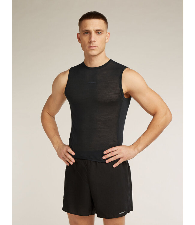 MEN'S ICEBREAKER MERINO BLEND 75 COOL-LITE FEATHERLIGHT TANK