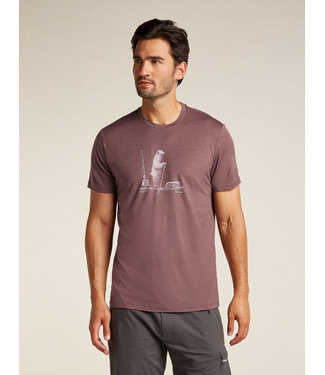 ICEBREAKER MEN'S ICEBREAKER MERINO 150 TECH LITE SHORT SLEEVE T-SHIRT POLAR PADDLE