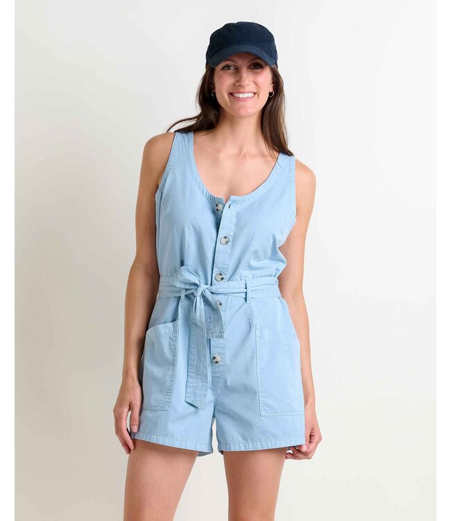 TOAD & CO ARROYO TWILL ROMPER