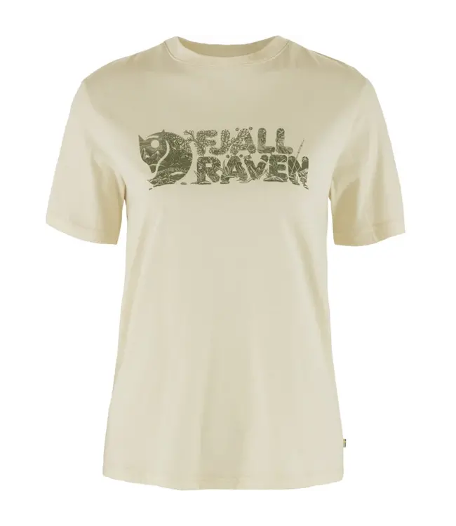 WOMEN'S FJALLRAVEN LUSH LOGO T-SHIRT