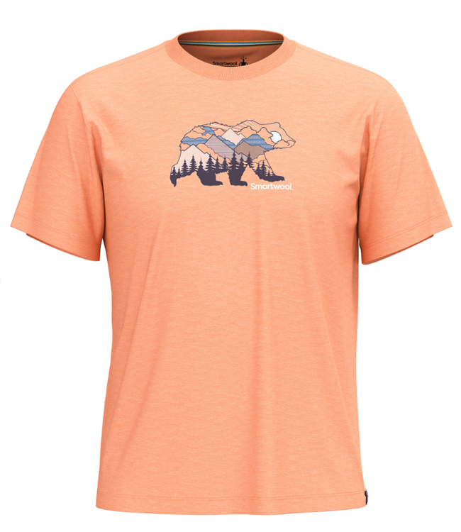 MEN'S SMARTWOOL BEAR VIEW SHORT SLEEVE GRAPHIC TEE