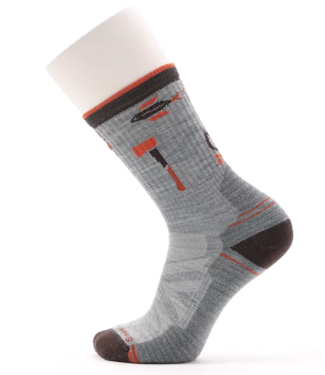 SMARTWOOL MEN'S SMARTWOOL HIKE LIGHT CUSHION CAMP GEAR CREW SOCKS