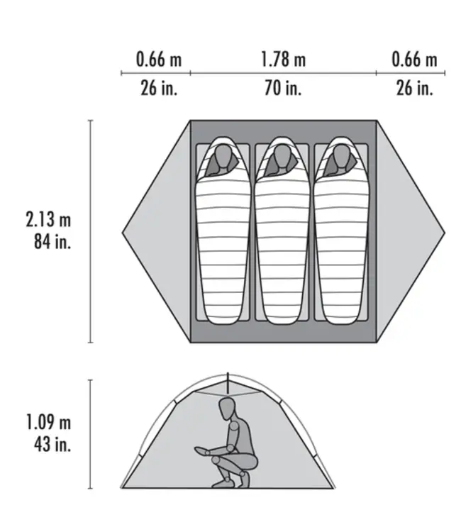 MOUNTAIN SAFETY RESEARCH (MSR) ELIXIR 3 TENT