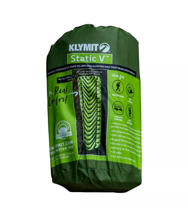 KLYMIT STATIC V SLEEPING PAD