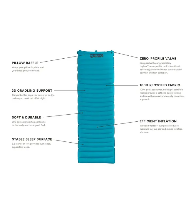 NEMO QUASAR 3D SLEEPING PAD