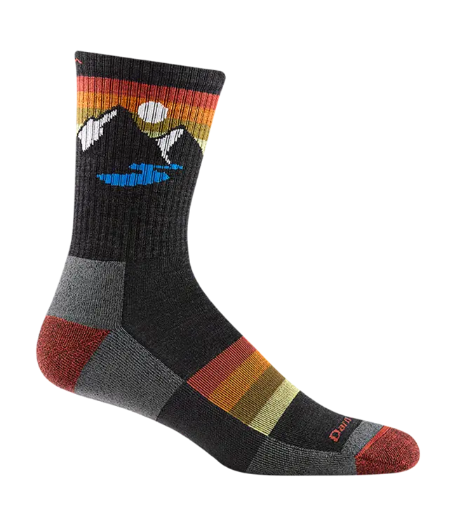 MEN'S DARN TOUGH SUNSET RIDGE MICRO CREW LIGHTWEIGHT HIKING SOCK