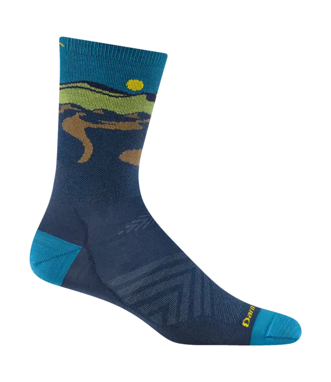 MEN'S DARN TOUGH RIDGE RUNNER MICRO CREW ULTRA-LIGHTWEIGHT RUNNING SOCK