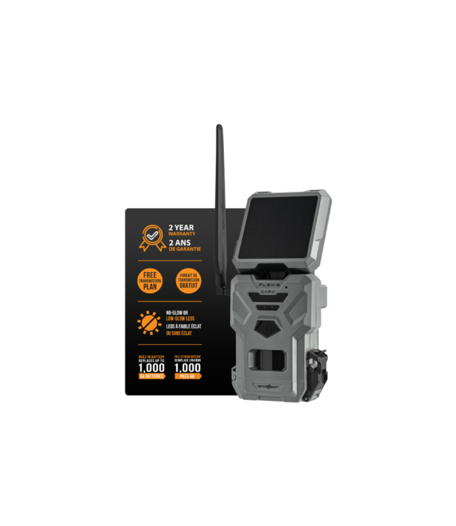 SPYPOINT FLEX-S DARK CELLULAR TRAIL CAMERA