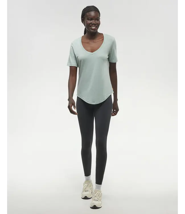 WOMEN'S TENTREE BRACKLEY T-SHIRT TREEBLEND V-NECK T-SHIRT