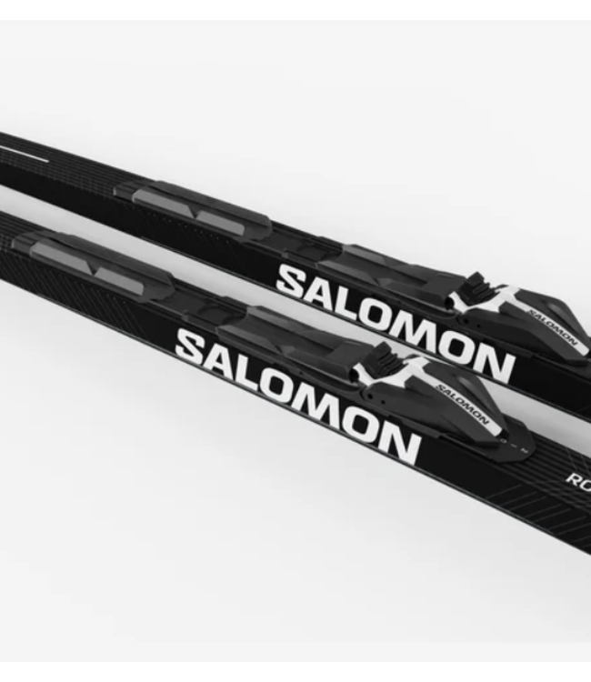 SALOMON RC8 E-SKIN X-STIFF SKI SET W/PROLINK SHIFT BINDINGS