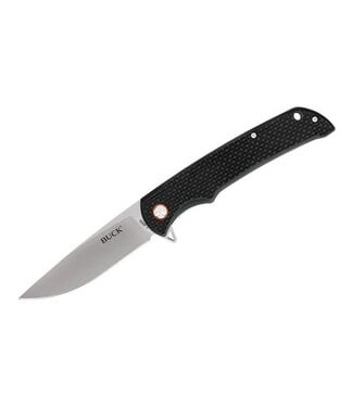 Buck Knives BUCK KNIVES HAXBY - 3.875" FOLDING BLADE CARBON FIBER HANDLE