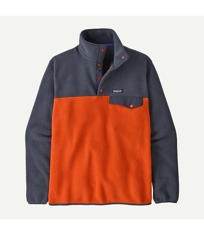 MEN'S PATAGONIA LIGHT WEIGHT SYNCHILLA SNAP-T FLEECE PULLOVER