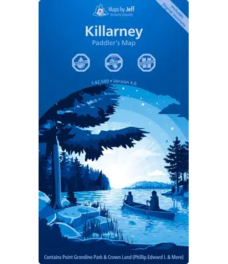 UNLOSTIFY MAPS BY JEFF KILLARNEY - PADDLER'S MAP