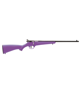 SAVAGE ARMS SAVAGE ARMS RASCAL YOUTH  BOLT-ACTION RIFLE (1 ROUND) .22 LR - PURPLE STOCK - 16" BARREL