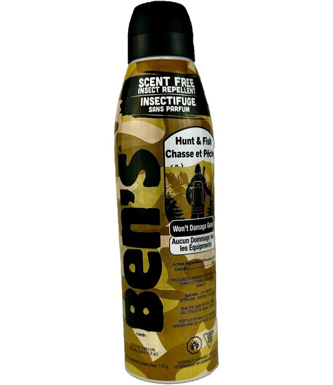 BEN'S HUNT & FISH FORMULA TICK & INSECT REPELLENT (170G)