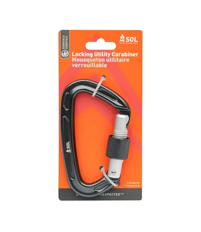 SOL LOCKING UTILITY CARABINER