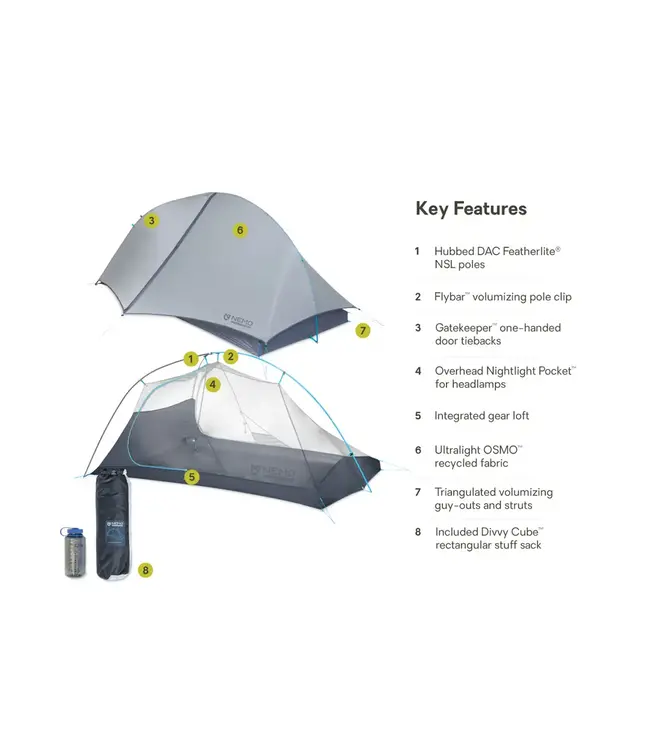NEMO HORNET ELITE OSMO TENT (2-PERSON)