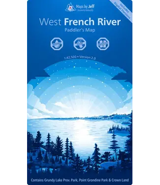 UNLOSTIFY MAPS BY JEFF WEST FRENCH RIVER - PADDLER'S MAP