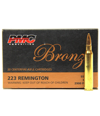 PMC PMC 223 REM - 55GR(FMJ-BT) RIFLE AMMO (20 CARTRIDGES)