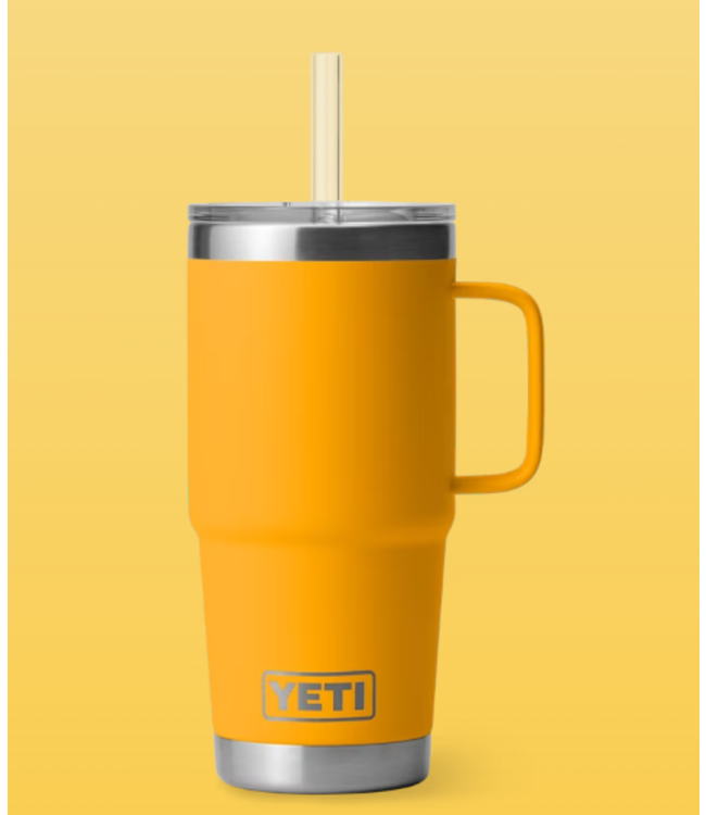 YETI RAMBLER 25 OZ STRAW MUG